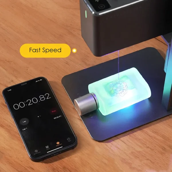 LASERPECKER Handheld Laser Engraver Portable Powerful Laser Engraving Cutting Machine With 5W Bluetooth CNC DIY SuperFast LP2 - Image 3