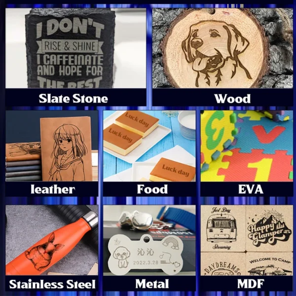 150W Laser Engraving And Cutting Machine 80w Work Area 600x600mm DIY LOGO Marking Laser Engraver For Wood Cutting Cutter - Image 5
