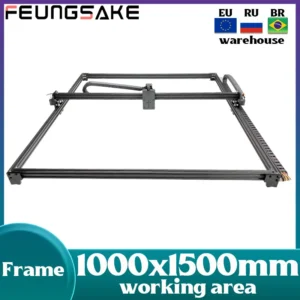 Large Laser engraving machine structure cnc router for wood working machines acrylic laser engraver on wood plastic