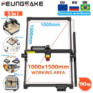 laser engraving and cutting machine wood engraving machine laser engraver for glass CNC Desktop 1000x1500mm