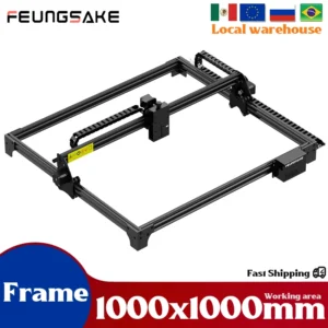 Large Cnc Laser Engraver Frame Only 1000*1000mm Laser Engraving And Cutting Machine Frame Kit CNC Router Machine Parts