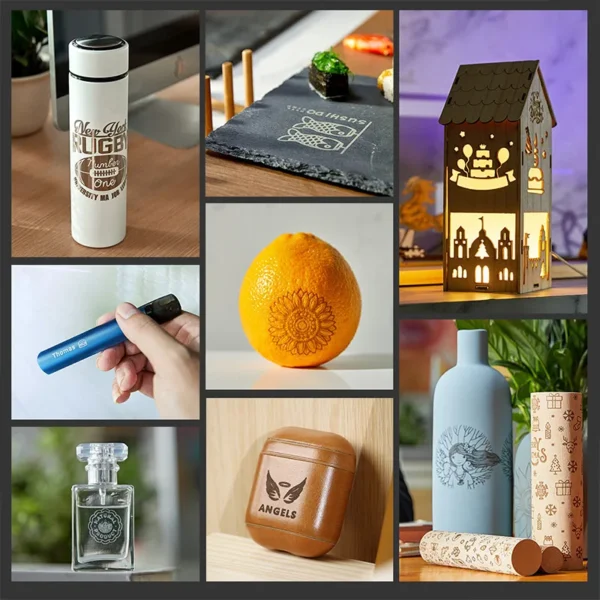 Laserpecker Laser Engraving Machine With 5W 2K Bluetooth 5.0 Mini Portable Engraver For Woodworking DIY Paper Leather LP2 - Image 6