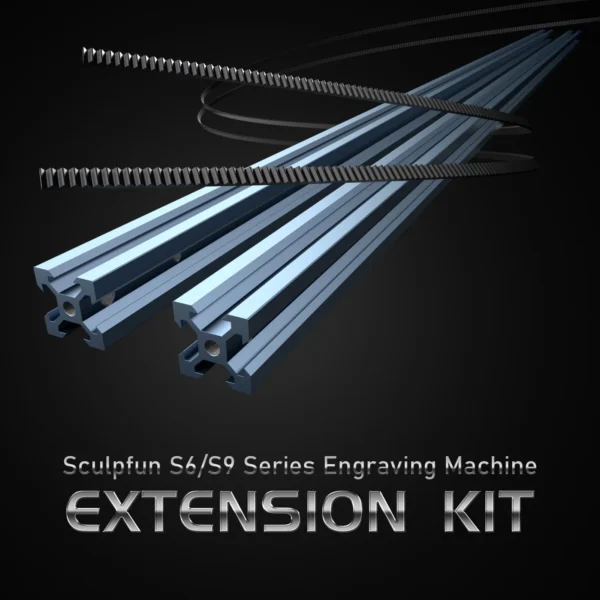 Sculpfun Engraver Engraving Area Expansion Kit for S6/S6pro/S9 Laser Engraving Machine Quick Assembly Full Metal - Image 6
