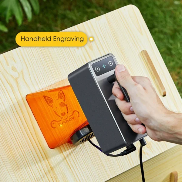 Laserpecker Laser Engraving Machine With 5W 2K Bluetooth 5.0 Mini Portable Engraver For Woodworking DIY Paper Leather LP2 - Image 2