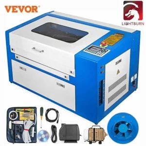 VEVOR 50W Laser Engraving Machine CO2 Laser Tube Cutting Machine USB Port Engraver Cutter Specifical For Acrylic/Wood/Leather