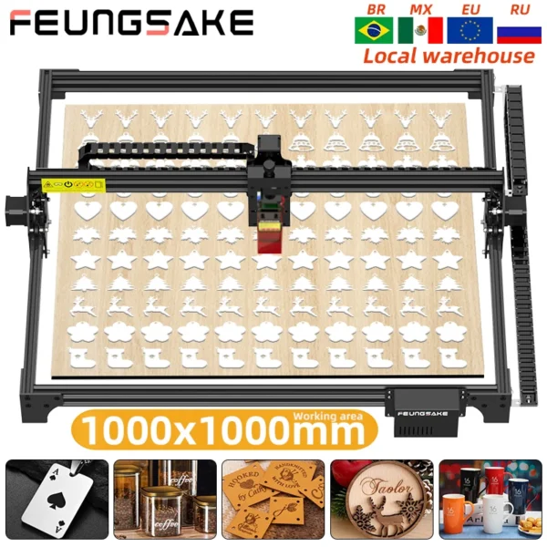 90W Laser Engarving Cutting Machine Wood Engraver And Cutter Laser Machine For Metal Cnc Wood Carving Router