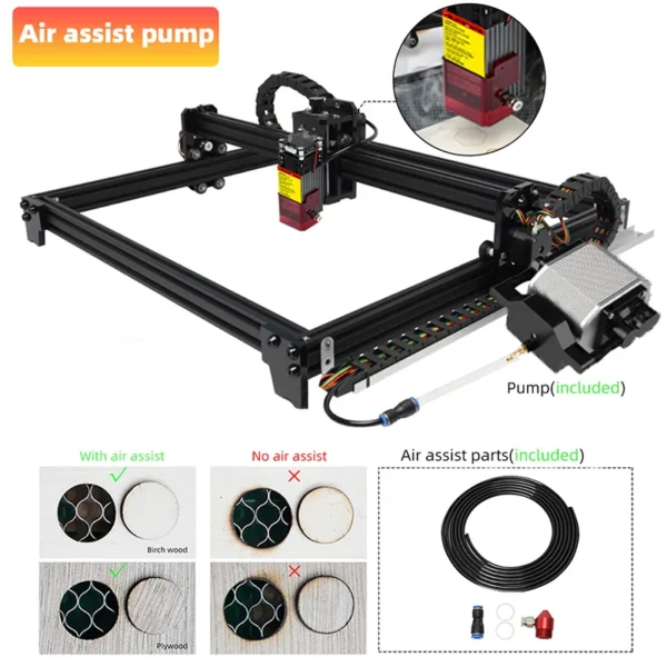 Laser Engraving Cutting Machine 160W Air Assist Pump Cnc Engraver Machine For Wood Printer Laser Engraver Metal Cnc Desktop - Image 3