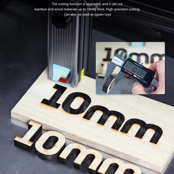ATOMSTACK P7 Laser Engraving Machine 450nm 40W Metal Engraving Machine Cutting DIY Logo Marking for Wood Leather Acrylic Metal - Image 2