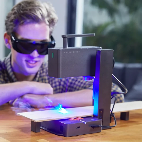 Laserpecker Laser Engraving Machine With 5W 2K Bluetooth 5.0 Mini Portable Engraver For Woodworking DIY Paper Leather LP2 - Image 3