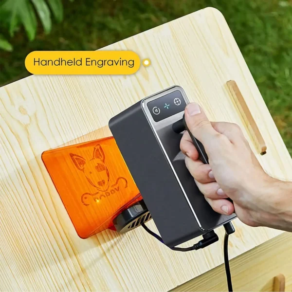 LaserPecker Laser Machine 450nm Portable Engraver CNC Laser Machine With Handheld 2K 5W Bluetooth for Metal Plastic LP2 - Image 4