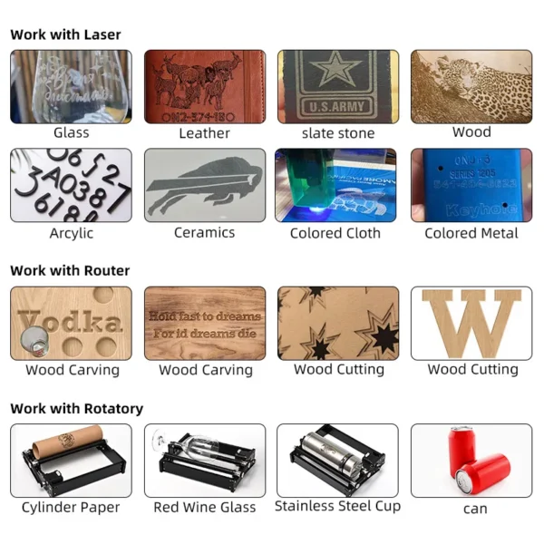 Large Cnc Laser Engraver Frame Only 1000*1000mm Laser Engraving And Cutting Machine Frame Kit CNC Router Machine Parts - Image 6