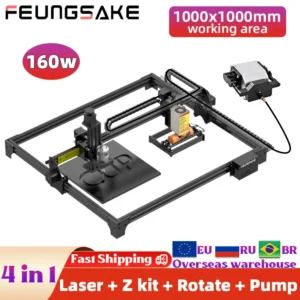 160W Laser Engraving Cutting Machine CNC Machine For Wood Cutter Plywood Laser Engraver For Metal Engraving Leather
