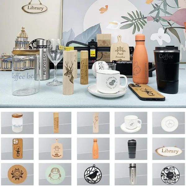 Feungsake Laser Cut And Engraving Wood Cutter And Engraver Metal Laser Engraver For Glass 1500*2000Mm Work Area - Image 4