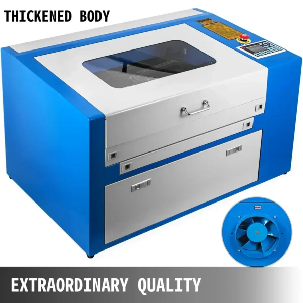 VEVOR 50W Laser Engraving Machine CO2 Laser Tube Cutting Machine USB Port Engraver Cutter Specifical For Acrylic/Wood/Leather - Image 2