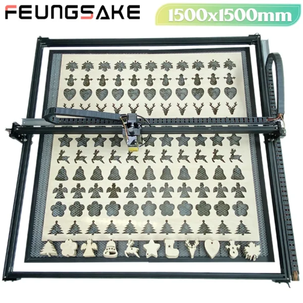 90w laser engraver machine for wood laser printer engraving cnc machine for metal CNC Wood Router 150x150cm