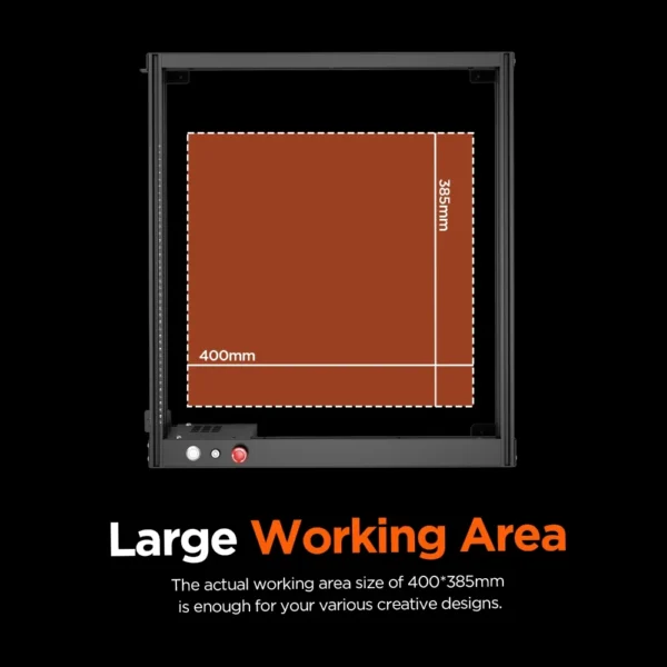 ACMER P1 20W Laser Engraving Cutting Machine Automatic Air-assist System APP Wifi Control Metal Wood Leather LaserCuttingMachine - Image 6