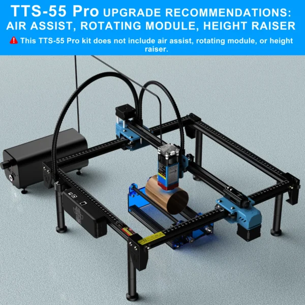 Twotrees CNC Wood Laser Engraving Machine TTS 40W/80W Quartzite Metal Laser Engraver Wifi Control MDF Acrylic Cutting Machine - Image 6