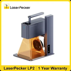 LASERPECKER Handheld Laser Engraver Portable Powerful Laser Engraving Cutting Machine With 5W Bluetooth CNC DIY SuperFast LP2