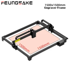 Cnc Laser Engraving Cutting Machine Large Frame 150*150cm Laser Engraver On Wood Printer Cutter Acrylic Leather