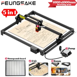 Cnc Laser Engraver Machine Honeycomb Working Table 90W Laser Engraving For Metal Engraving Machine CNC Router