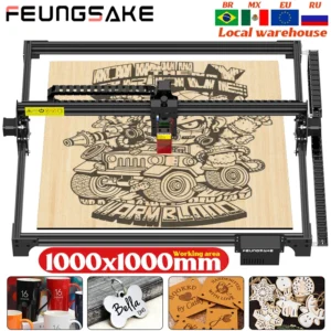 Laser Engraver Machine 90W Air Assist Pump Cnc Router Laser Engraving Cutting Machine Wood Engraver And Cutter